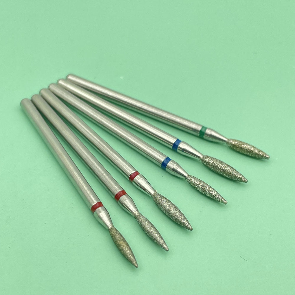 6 STÜCKE Fräser für Maniküre Diamant Keramik Nagel Bohrer Mühlen Entfernen Nagel Bit Set Gel Elektrische Maniküre Werkzeugmaschinen