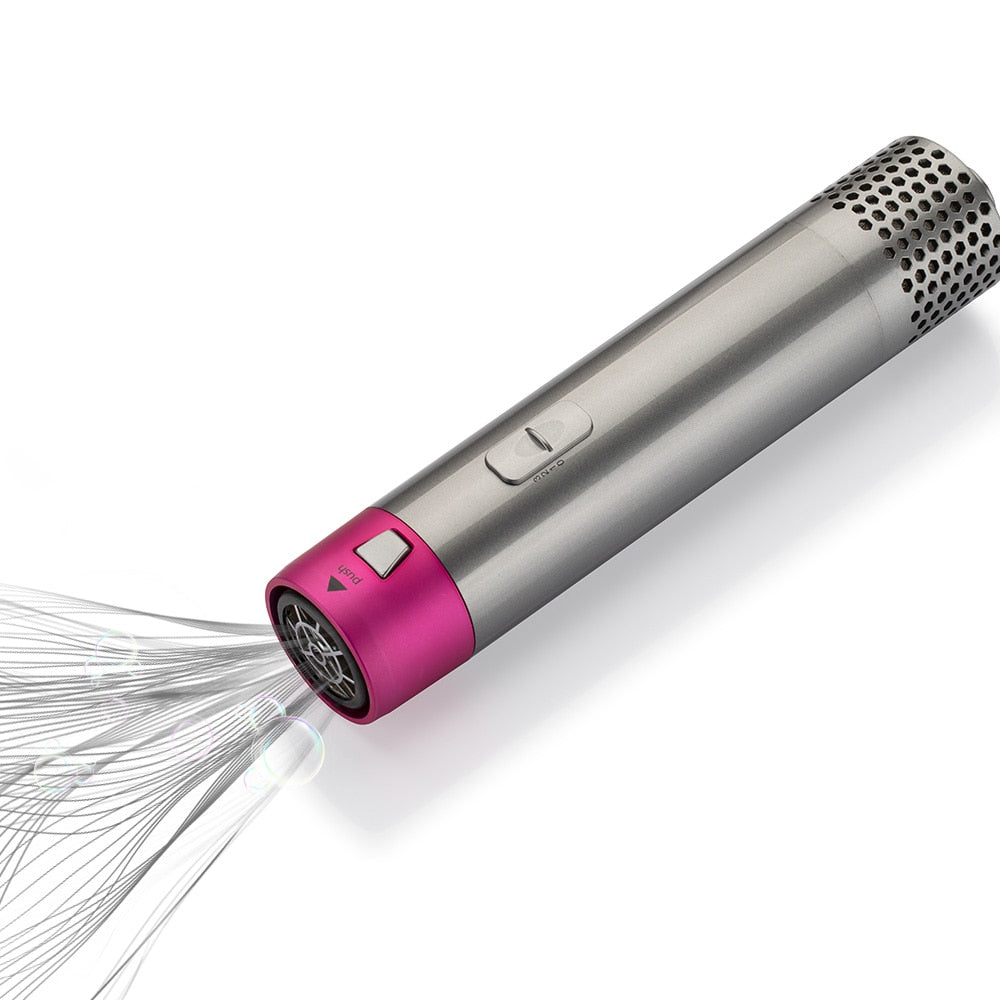 7 in 1 One Step Haartrockner & Volumizer Rotierender Haartrockner Lockenwickler Kamm Lockenbürste Haartrockner für Haarstyling-Werkzeug