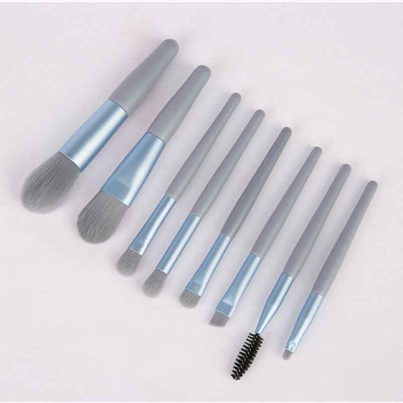 8-teiliges professionelles Make-up-Pinsel-Set, weiche, flauschige Haarbürsten, Lidschatten-Grundlage, Blush Blending, Schönheitskosmetik, Make-up-Werkzeuge