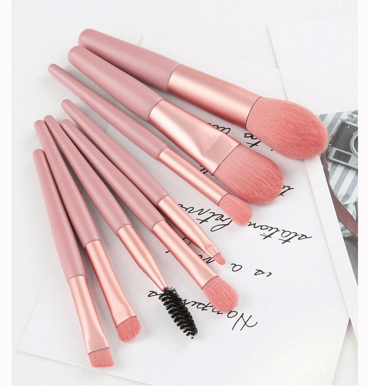 8-teiliges professionelles Make-up-Pinsel-Set, weiche, flauschige Haarbürsten, Lidschatten-Grundlage, Blush Blending, Schönheitskosmetik, Make-up-Werkzeuge