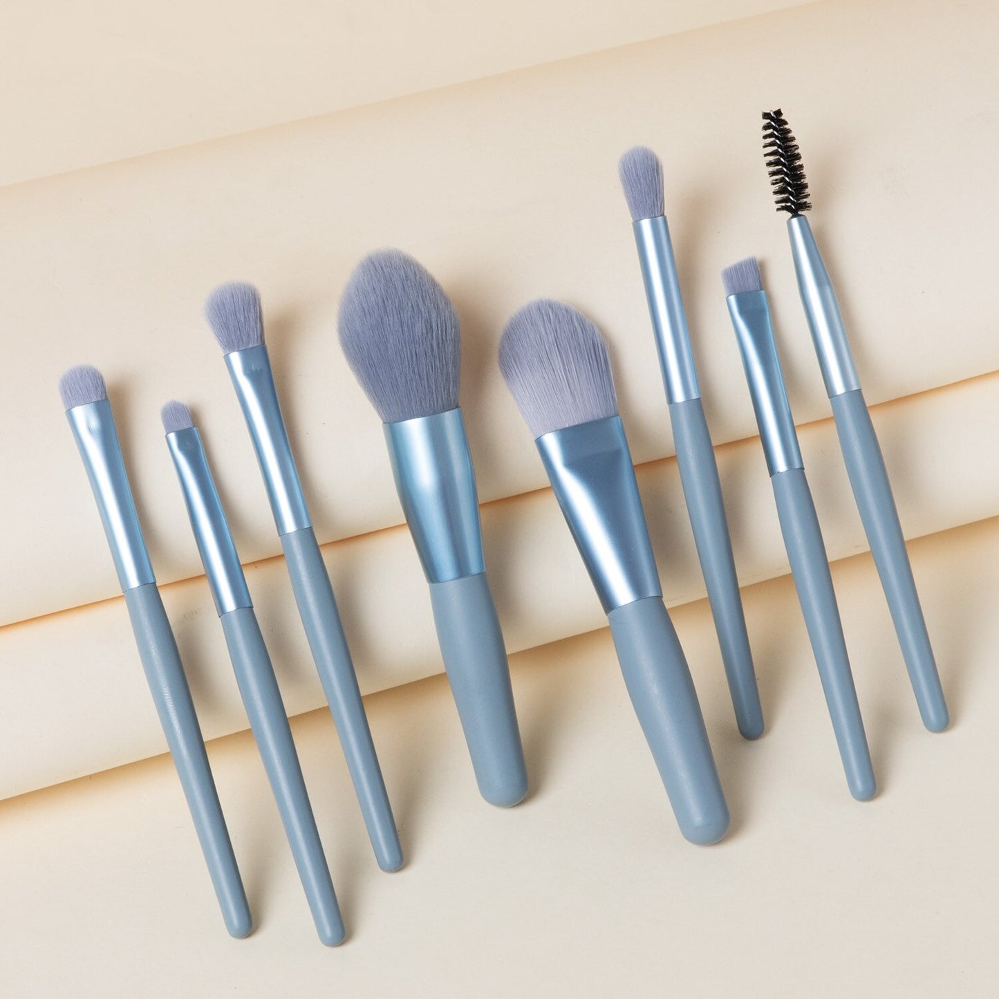 8-teiliges professionelles Make-up-Pinsel-Set, weiche, flauschige Haarbürsten, Lidschatten-Grundlage, Blush Blending, Schönheitskosmetik, Make-up-Werkzeuge