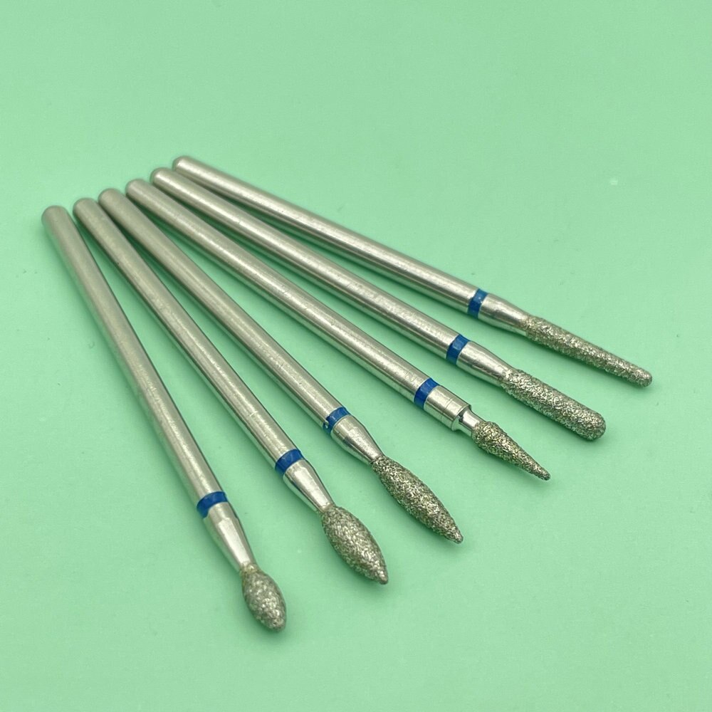 6 STÜCKE Fräser für Maniküre Diamant Keramik Nagel Bohrer Mühlen Entfernen Nagel Bit Set Gel Elektrische Maniküre Werkzeugmaschinen
