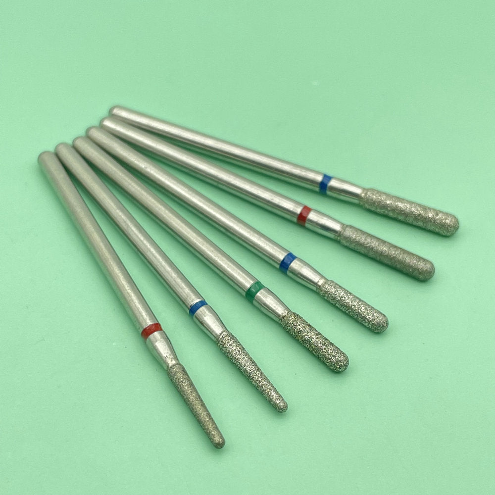 6 STÜCKE Fräser für Maniküre Diamant Keramik Nagel Bohrer Mühlen Entfernen Nagel Bit Set Gel Elektrische Maniküre Werkzeugmaschinen
