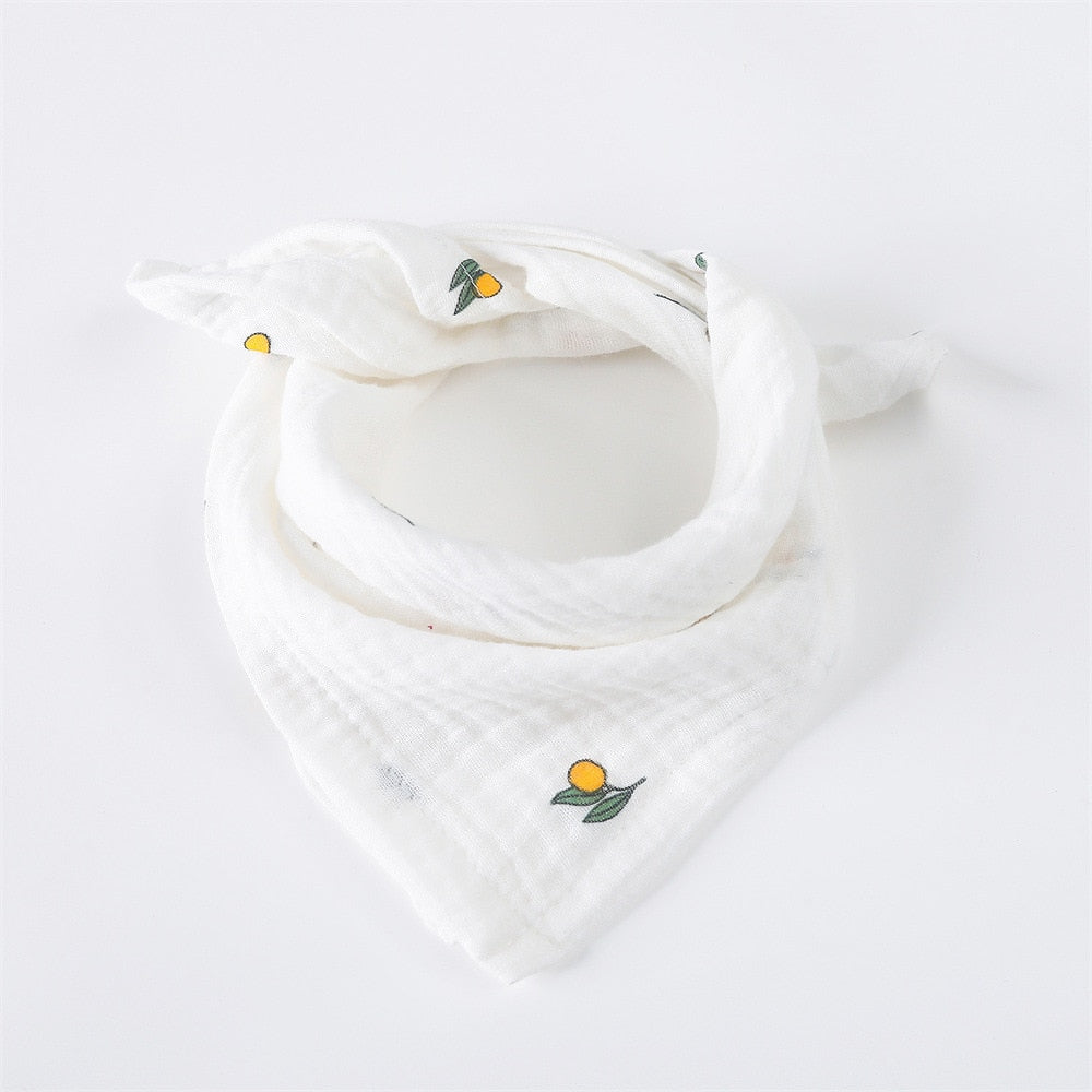 Baby-Musselin-Lätzchen, Dreieck, weiche Baumwolle, Spucktuch, Speicheltuch, Schürze, Bandana, Schal für Jungen und Mädchen, Fütterung, Sabber-Lätzchen im koreanischen Stil